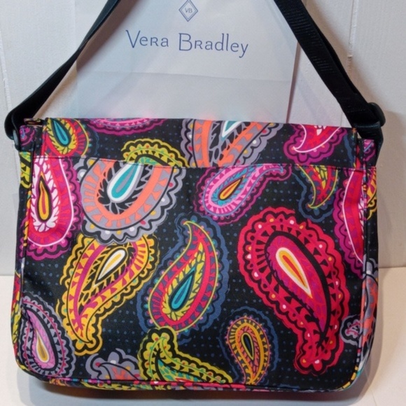 Vera Bradley Lighten Up Essential Messenger Bag - Picture 3 of 8
